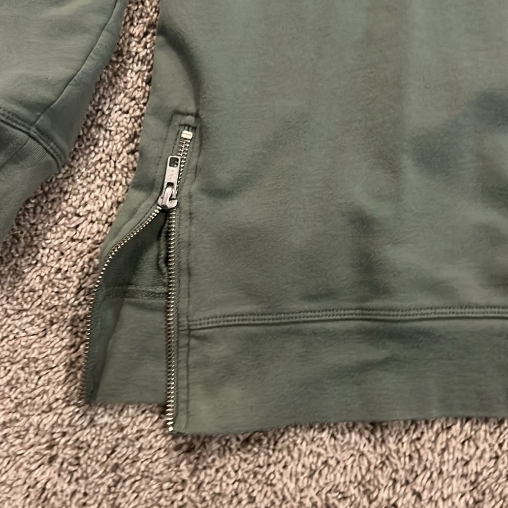 VEUC jcrew size large zip pullover sweatshirt casual - Picture 7 of 8